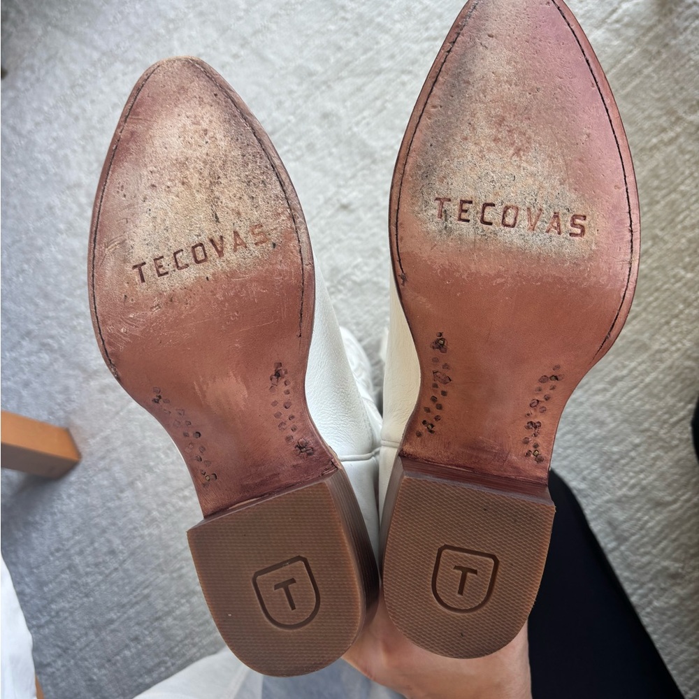 Tecovas - The Abby - White - Size 9 - Picture 10 of 11
